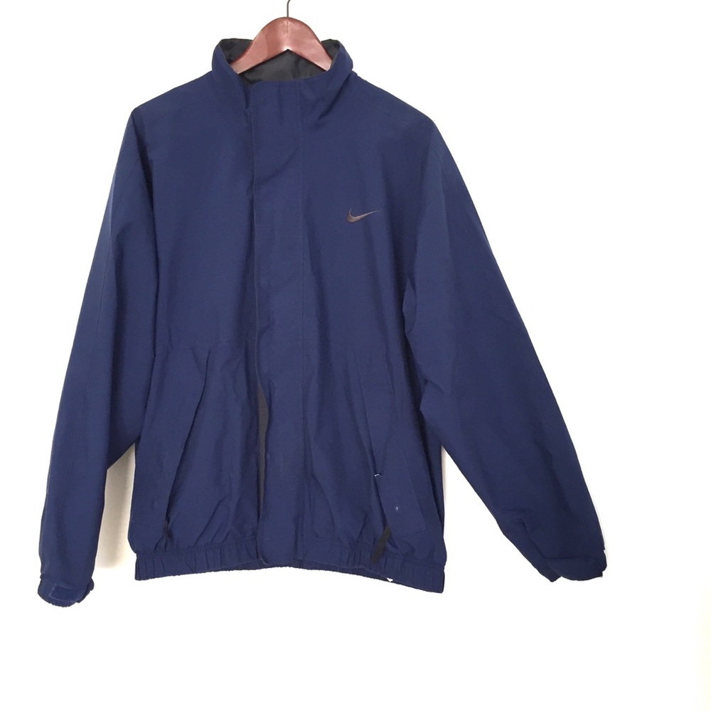 Men’s Large Nike Storm Fit Blue Zip Up Golf Jacket